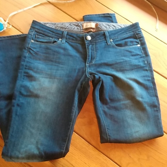 Paige Blue Heights Super Peg Skinny Jeans - Picture 2 of 7